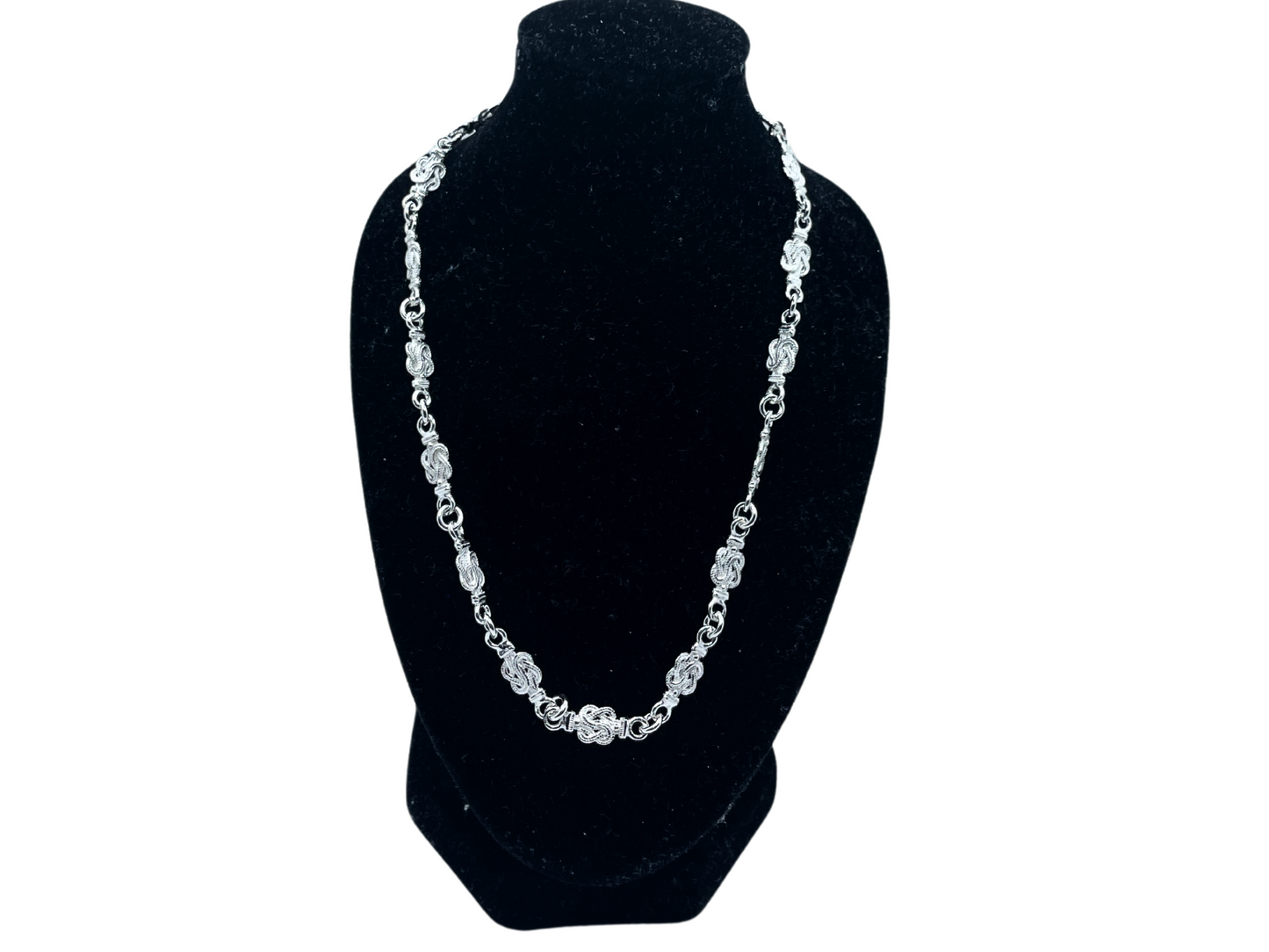 Collier batteur de tapis en argent