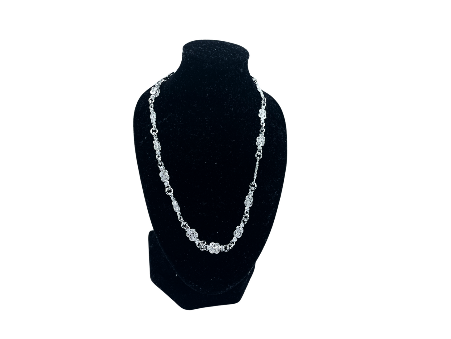 Collier batteur de tapis en argent