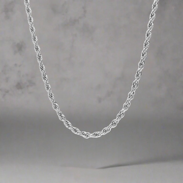 ZILVEREN 3 MM ROPE CHAIN - 925 ZILVER -