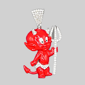 DEVIL BABY HANGER - 925 ZILVER -