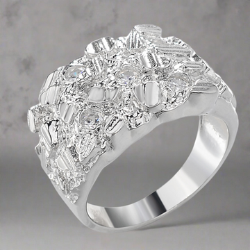 Silver Piet Piet ring