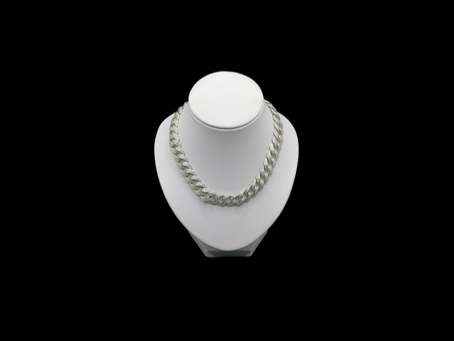 Silver Cuban chain