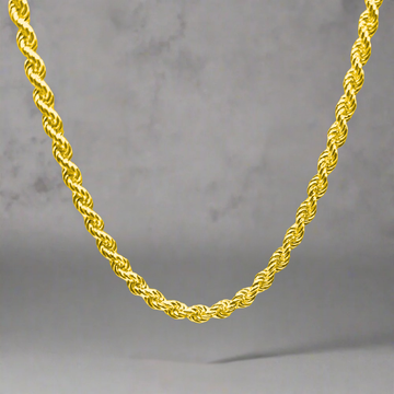 14 KARAAT GOUDEN 4.5MM 'ROPE' KETTING - 14 KARAAT GOUD -