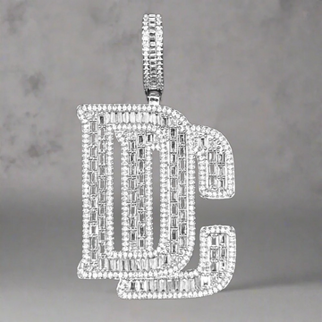 ZILVEREN ICED OUT 'DREAM CHASER' HANGER' - 925 ZILVER -