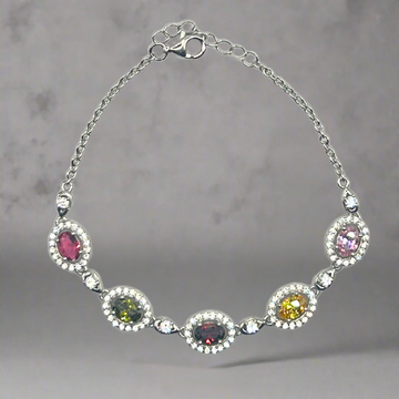 Zilveren prinsessen armband - 925 zilver -