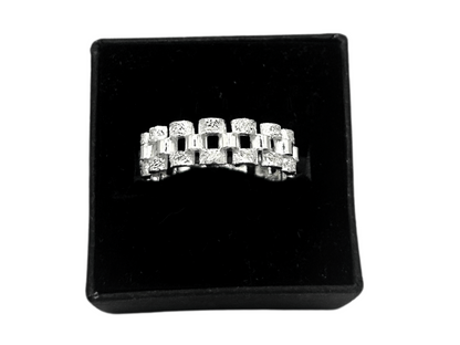 Bague Schakel Zilveren