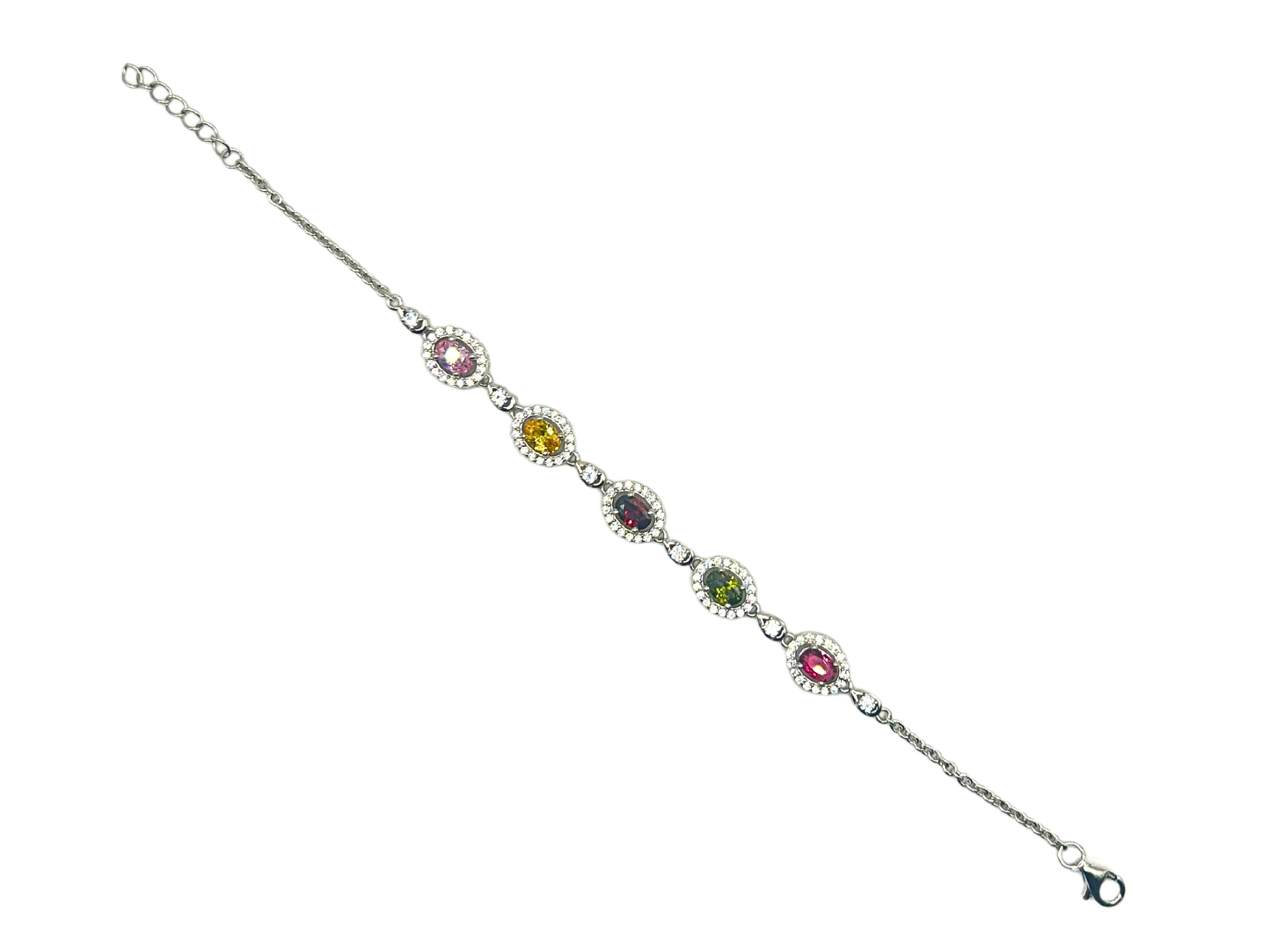 Zilveren prinsessen armband - 925 zilver -