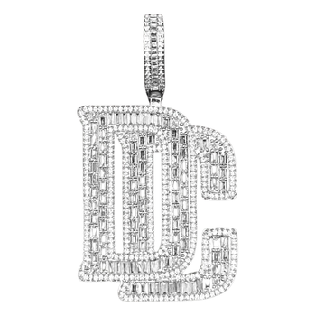 ZILVEREN ICED OUT 'DREAM CHASER' HANGER' - 925 ZILVER -