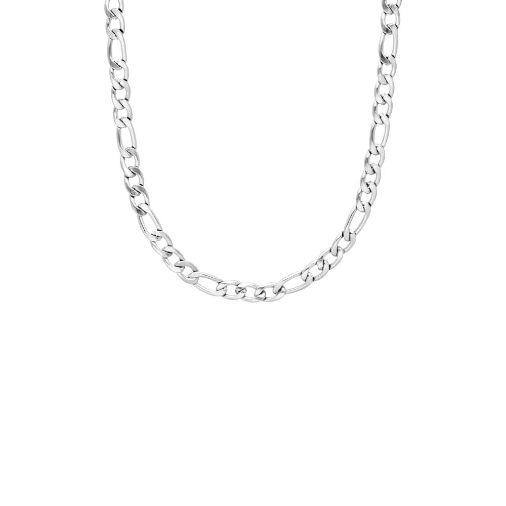 5 MM figaro ketting - 925 zilver -