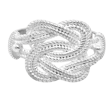 ZILVEREN 'MATTENKLOPPER' RING - 925 ZILVER -