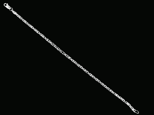 3 MM koningsarmband - 925 zilver -