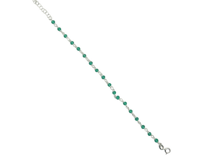 Kralen armband - 925 zilver -