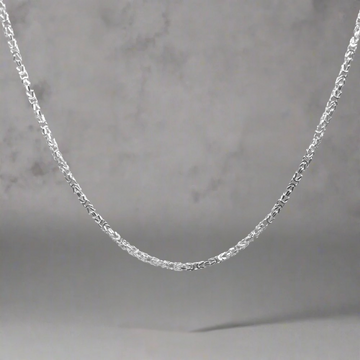 3MM koningsketting - 925 zilver -