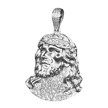 ZILVEREN JEZUS PIECE HANGER L - 925 ZILVER -