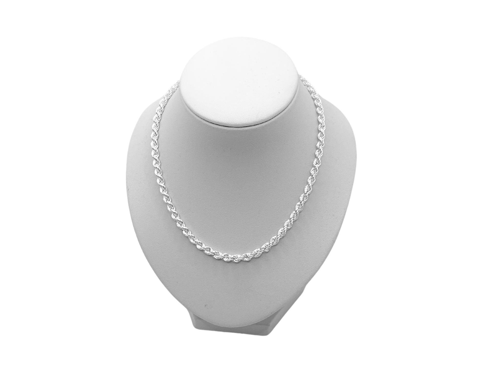 Silver 4MM rope chain