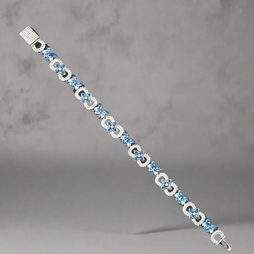 ICED OUT 'VLINDER' ARMBANDEN - 925 ZILVER -