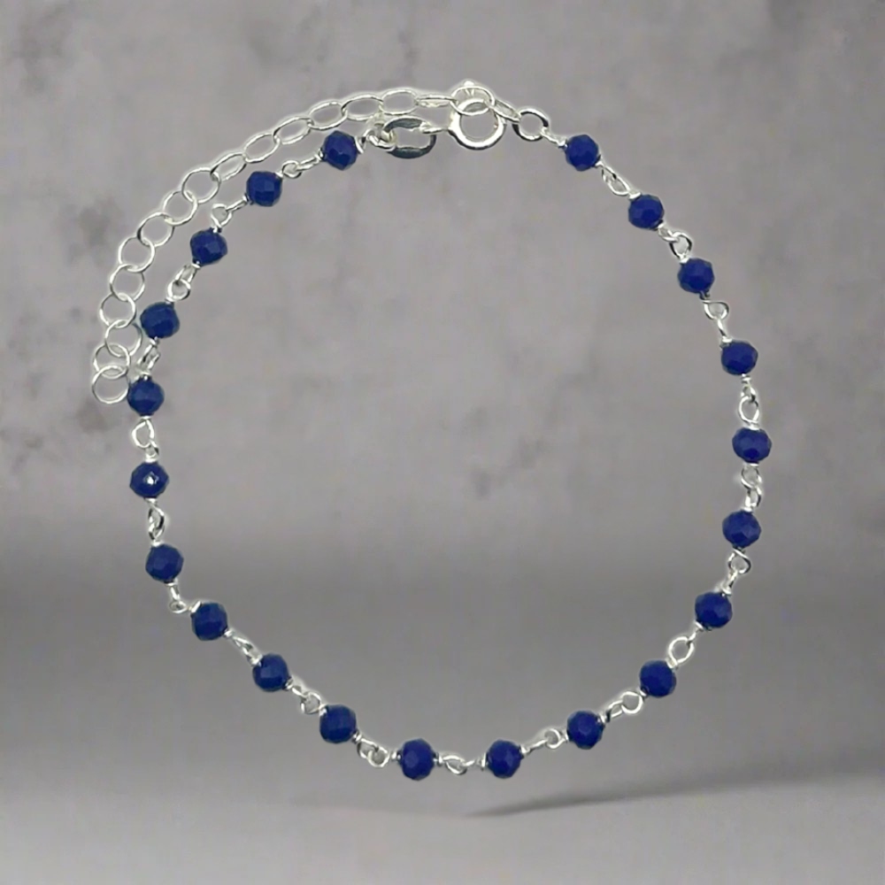 Kralen armband - 925 zilver -