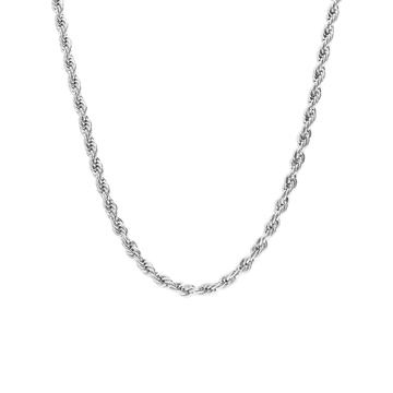 ZILVEREN 3 MM 'ROPE' KETTING - 925 ZILVER -