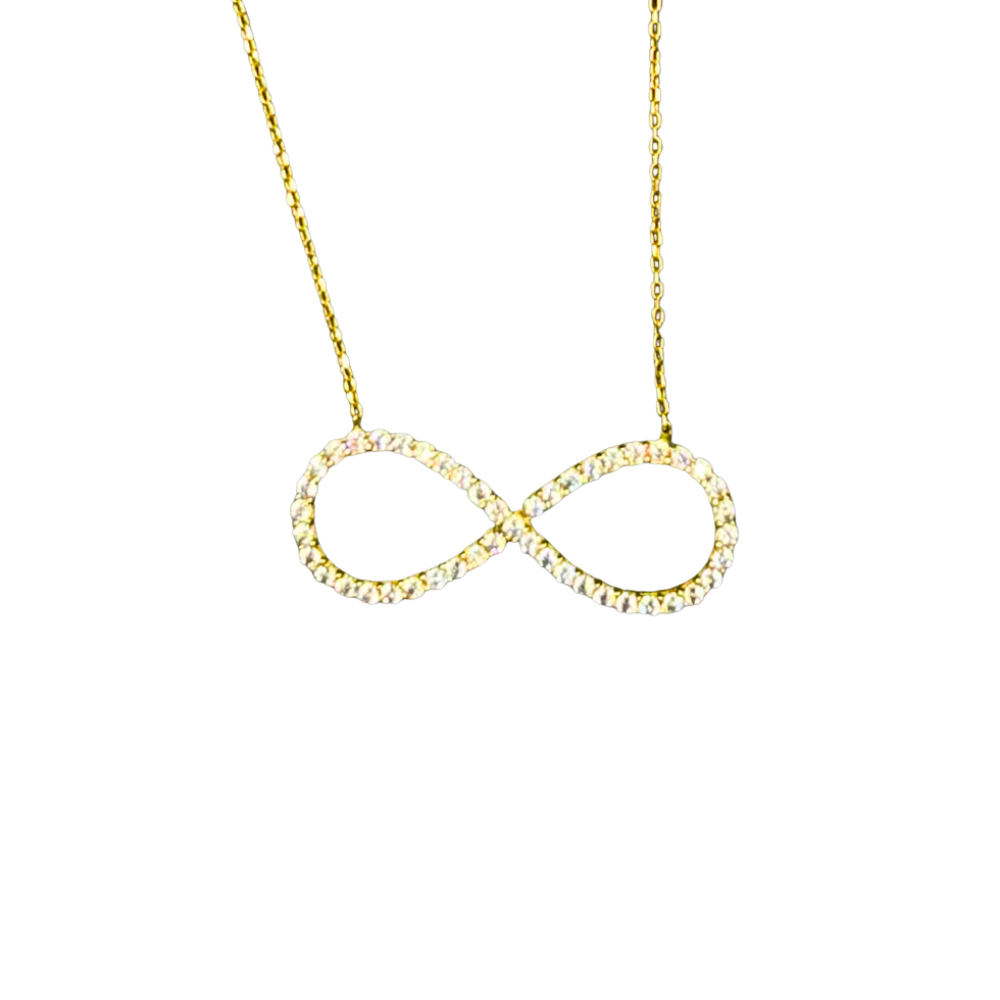 14 KARAAT 'INFINITE' KETTING - 14 KARAAT GOUD -