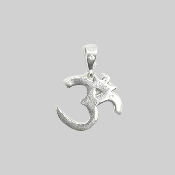Zilveren kleine Ohm hanger - 925 zilver -