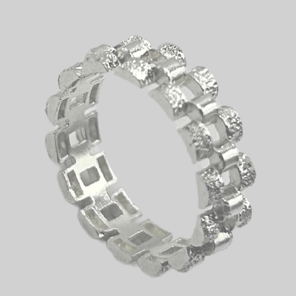 Bague Schakel Zilveren
