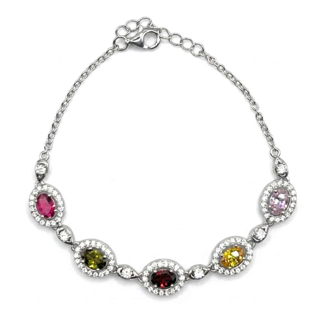 Zilveren 'Princes' armband - 925 zilver -