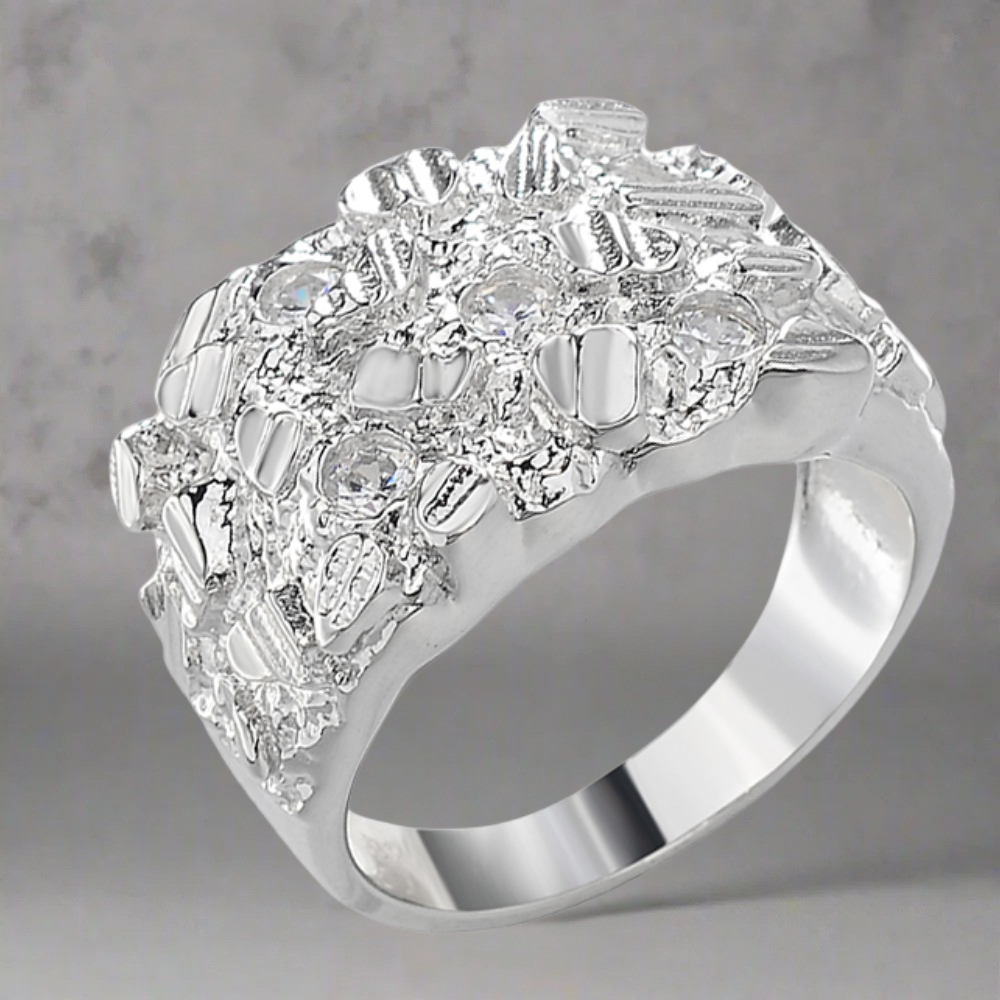 Silver Piet Piet ring