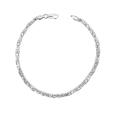 3 MM koningsarmband - 925 zilver -