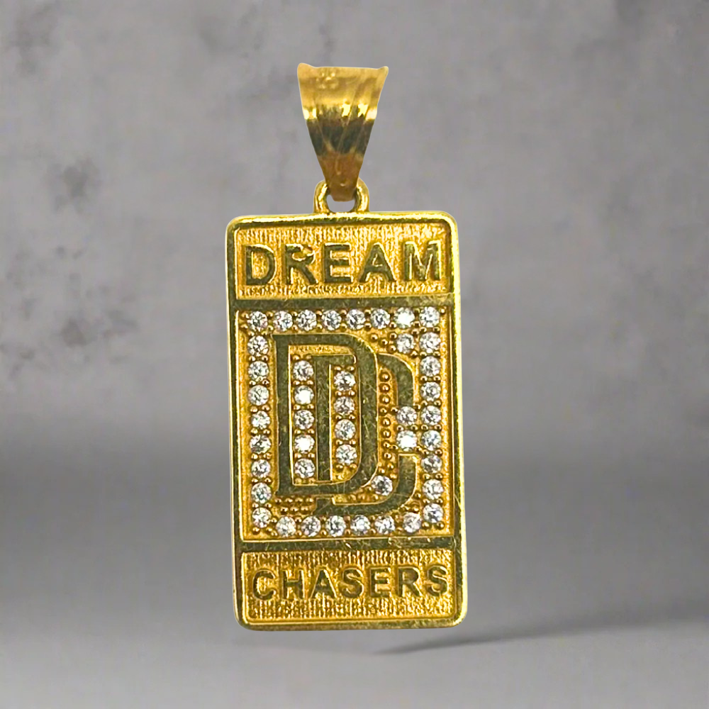 14 KARAAT  GOUDEN 'DREAM CHASER' HANGER - 14 KARAAT GOUD -